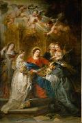 Peter Paul Rubens Ildefonso altar France oil painting artist
